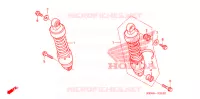 AMORTISSEUR ARRIERE pour Honda REBEL 250 2004