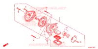 POMPE A HUILE pour Honda REBEL 250 2004