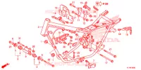 CADRE pour Honda REBEL 250 2014