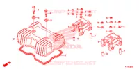 COUVRE CULASSE pour Honda REBEL 250 2014