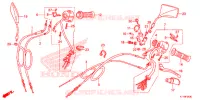 LEVIER DE GUIDON   CABLE   COMMODO pour Honda REBEL 250 2014