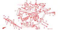 CADRE pour Honda REBEL 250 1996