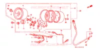 COMPTEUR pour Honda REBEL 250 1996