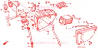 FILTRE A AIR pour Honda REBEL 250 1996