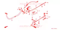 PEDALE pour Honda REBEL 250 1996