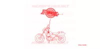 T (3) pour Honda REBEL 250 1999