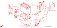 BATTERIE pour Honda FUSION 250 SPECIAL EDITION 2005