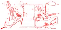 COMMODO   LEVIER   CABLE pour Honda FUSION 250 SPECIAL EDITION 2005