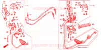 COMMODOS   POIGNEES pour Honda CN 250 HELIX 1993