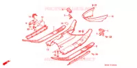 MARCHE PIEDS pour Honda CN 250 HELIX 1993