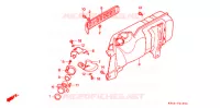 SILENCIEUX D'ECHAPPEMENT pour Honda CN 250 HELIX 1993