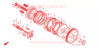 EMBRAYAGE pour Honda CB 125 TWIN 1990