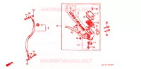 MAITRE CYLINDRE DE FREIN AVANT pour Honda CB 125 TWIN 1990