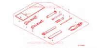 OUTIL pour Honda CB 125 TWIN 1990