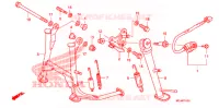 BEQUILLE pour Honda CBF 1000 ABS 2016