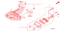 FEU ARRIERE pour Honda CBF 1000 ABS 2016