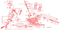 GUIDON   TE DE FOURCHE pour Honda CBF 1000 ABS 2016