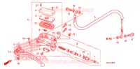 MAITRE CYLINDRE pour Honda CBF 1000 ABS 2016