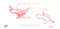 COUVERCLES LATERAUX pour Honda CBF 600 FAIRING ABS 2011