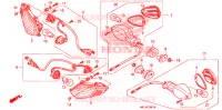 CLIGNOTANT (2) pour Honda CBR 1000 RR HURRICANE ABS BLACK 2011