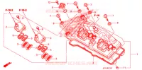 COUVRE CULASSE pour Honda CBR 1000 RR HURRICANE ABS BLACK 2011