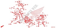 BOITIER ABS ARRIERE pour Honda CBR 1000 RR ABS RED 2012