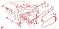 BRAS OSCILLANT pour Honda CBR 1000 RR ABS RED 2012
