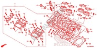 CULASSE pour Honda CBR 1000 RR ABS RED 2012