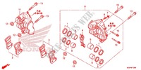 ETRIER DE FREIN AVANT (CBR1000RR/RA) pour Honda CBR 1000 RR ABS RED 2012