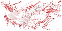 FEU ARRIERE pour Honda CBR 1000 RR ABS RED 2012