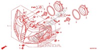 PHARE pour Honda CBR 1000 RR ABS RED 2012