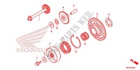 ROUE LIBRE DE DEMARREUR pour Honda CBR 1000 RR ABS RED 2012