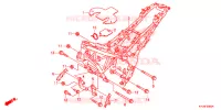 CADRE pour Honda CBR 250 R BLACK 2011