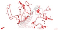 COMMODO   LEVIER   CABLE (CRF1000D) pour Honda AFRICA TWIN 1000 RED 2016