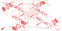 CLIGNOTANT pour Honda AFRICA TWIN 1000 DCT SILVER 2016