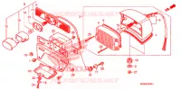 FEU ARRIERE pour Honda REBEL 250 2007