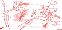 LEVIER DE GUIDON   CABLE   COMMODO pour Honda REBEL 250 2007