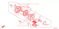 POMPE A HUILE pour Honda REBEL 250 2007