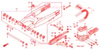 BRAS OSCILLANT pour Honda CRF 250 R 2009