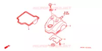 COUVRE CULASSE pour Honda CRF 250 R 2009