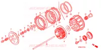 EMBRAYAGE pour Honda CRF 250 R 2009