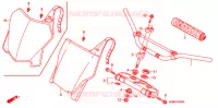 GUIDON   TE DE FOURCHE pour Honda CRF 250 R 2009