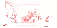 PEDALE   KICK pour Honda CRF 250 R 2012