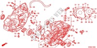 CARTER MOTEUR pour Honda CRF 250 R 2012