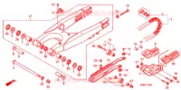 BRAS OSCILLANT pour Honda CRF 250 R 2007
