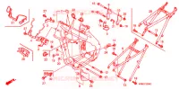 CADRE pour Honda CRF 250 R 2007