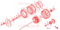 EMBRAYAGE pour Honda CRF 250 R 2007