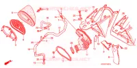 FILTRE A AIR  pour Honda CRF 250 R 2007