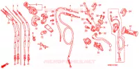 LEVIER DE GUIDON   CABLE   COMMODO pour Honda CRF 250 R 2007