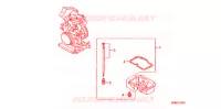 PIECES DE CARBURATEUR pour Honda CRF 250 R 2007